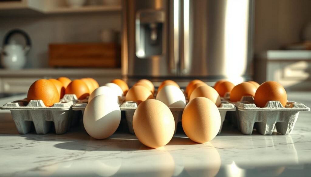 storing eggs