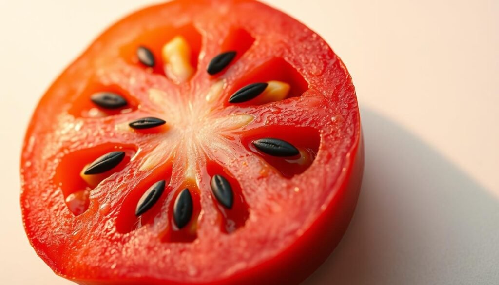 nutritional value of tomatoes with black seeds
