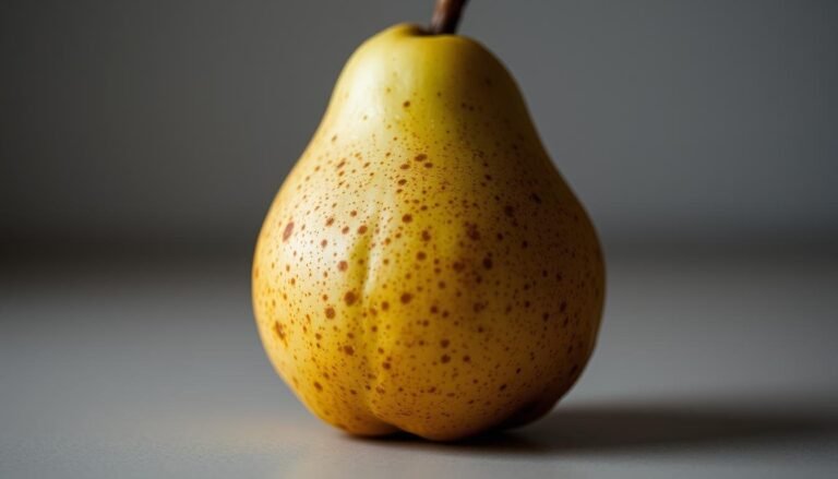 can you eat pears with brown spots inside
