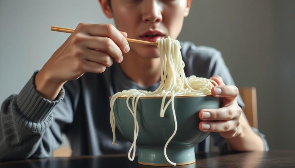 can you eat rice noodles uncooked