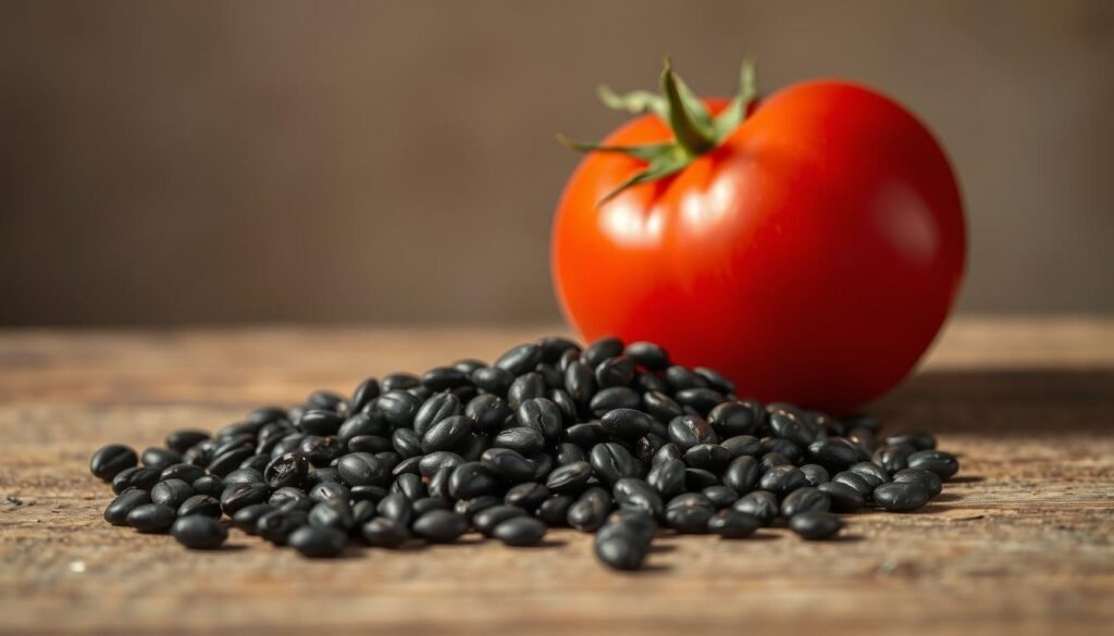 can you eat tomatoes with black seeds